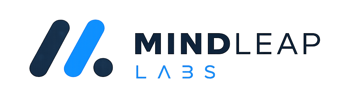 Mindleap Labs identity shown as programme context
